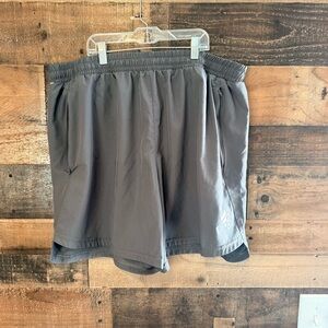 Adidas Aeroready Men's Charcoal Athletic Shorts 7” Inseam